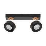 Ledvance LED Decor Spot Pluto Steel Black 9.6W 615lm - 830 Warm White