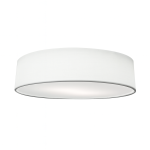D'Lite Ceiling Light Lunelle 50cm Textile White | Suitable for 3x E27 