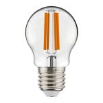 Noxion Lucent Lustre LED E27 Ball Filament Clear 4.5W 470lm - 827 Extra Warm White | Dimmable - Replaces 40W