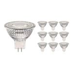 Multipack 10x Noxion LED Spot GU5.3 MR16 4.4W 345lm 36D - 840 Cool White | Dimmable - Replaces 35W
