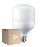 Multipack 6x Philips TrueForce Core LED E27 HPL/HPI/SON G3 Frosted 30W 4000lm 180D - 840 Cool White | Replaces 125W