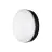 Ledvance Surface Bulkhead 250 Black 10W 800lm - 840 Cool White | IP65 - Emergency 3H with Sensor