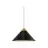 DFTP by Nordlux Kinto Pendant Metal and Wood Black | 420mm - Suitable for E27