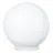 Eglo Table Lamp Rondo Plastic White | Suitable for 1x E27