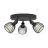 Eglo Ceiling Light Sonni Steel Black | IP20 - Suitable for 3x E14 