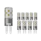 Multipack 10x Noxion Bolt LED Capsule G9 3.8W 470lm - 827 Extra Warm White | Replaces 40W