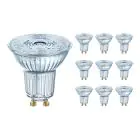 Multipack 10x Ledvance Performance LED Spot Reflector GU10 PAR16 4.5W 350lm 36D - 940 Cool White | Best Colour Rendering - Dimmable - Replaces 50W